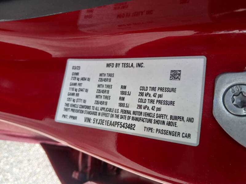 2023 Tesla Model 3
