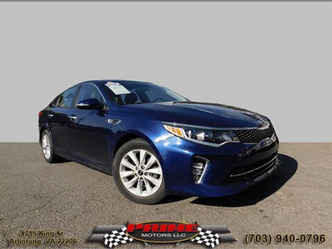 2018 Kia Optima for sale at PRIME MOTORS LLC in Arlington VA