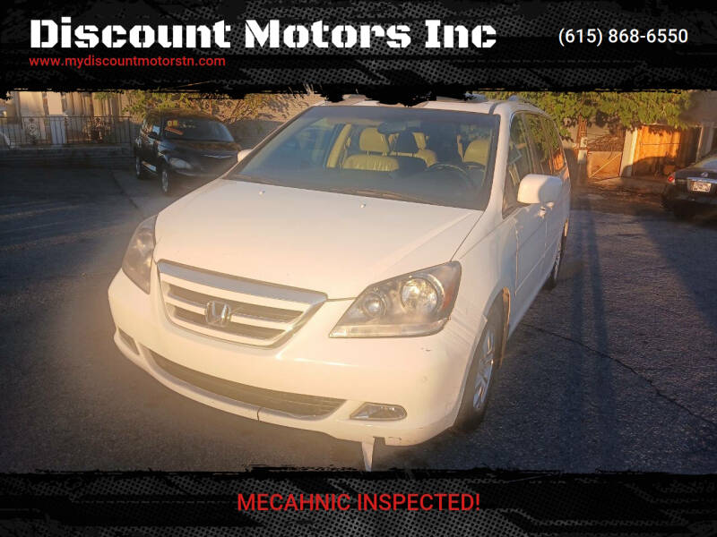 2006 Honda Odyssey for sale at Discount Motors Inc in Madison TN