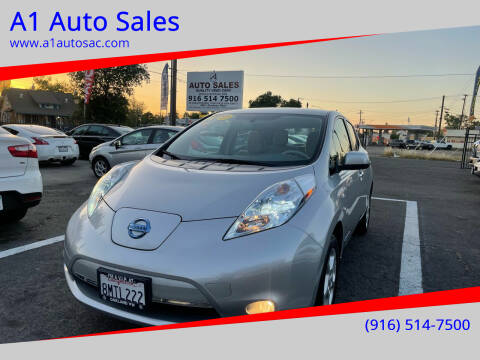 2011 Nissan LEAF for sale at A1 Auto Sales in Sacramento CA