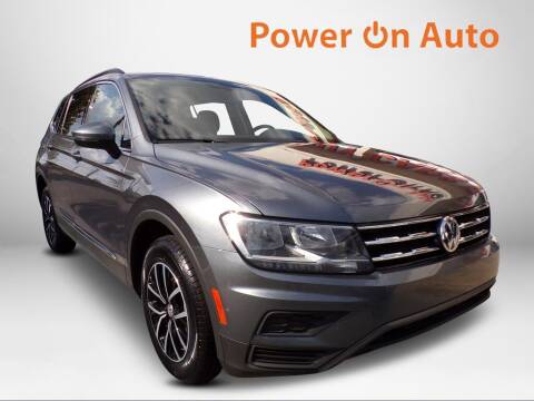 2021 Volkswagen Tiguan for sale at Power On Auto LLC in Monroe NC