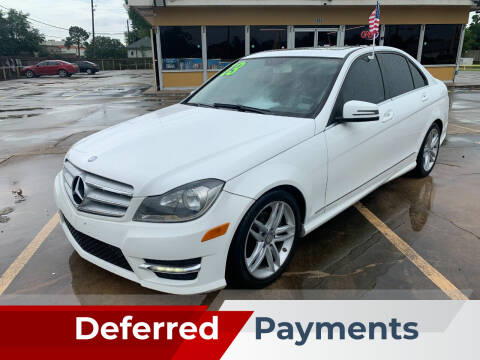 2013 Mercedes-Benz C-Class for sale at STYL MOTORS in Pasadena TX