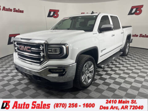 2018 GMC Sierra 1500 for sale at D3 Auto Sales in Des Arc AR