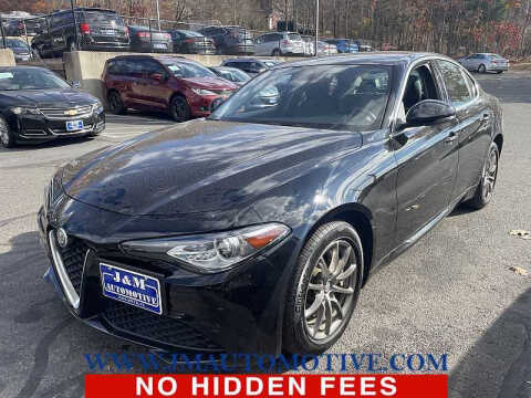 2020 Alfa Romeo Giulia for sale at J & M Automotive in Naugatuck CT