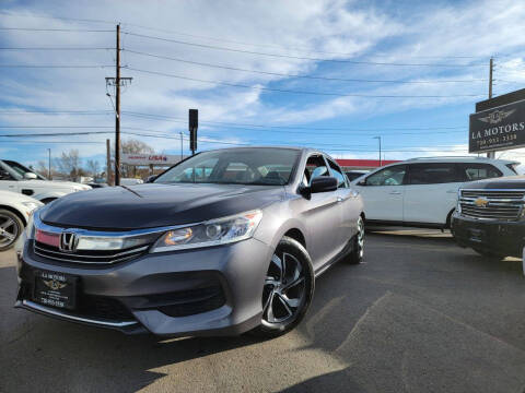 2017 Honda Accord for sale at LA Motors LLC in Denver CO