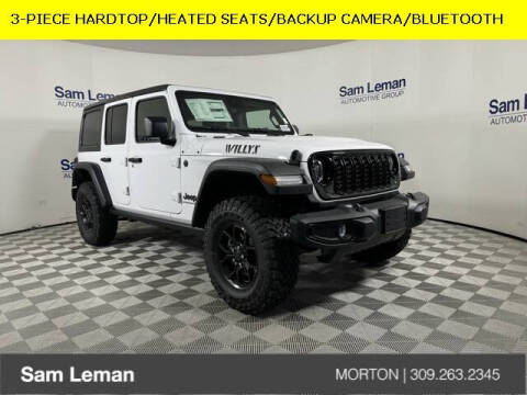 2024 Jeep Wrangler for sale at Sam Leman CDJRF Morton in Morton IL