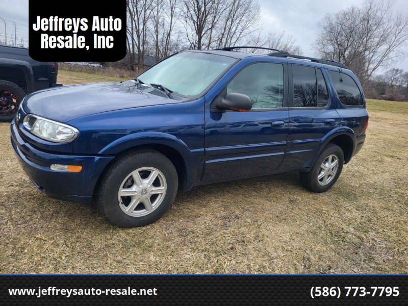 2002 Oldsmobile Bravada for sale at Jeffreys Auto Resale, Inc in Clinton Township MI