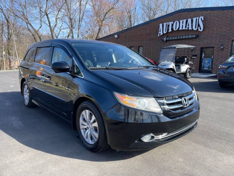 2015 Honda Odyssey for sale at Autohaus of Greensboro in Greensboro NC