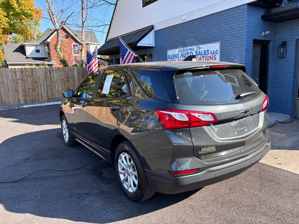 2020 Chevrolet Equinox for sale at Michael Johnson @ Allens Auto Sales Hopkinsville in Hopkinsville, KY