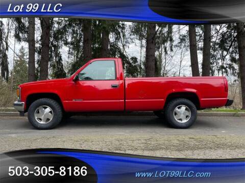 1997 Chevrolet C/K 1500 Series for sale at LOT 99 LLC in Milwaukie OR