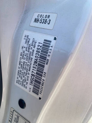 1991 Honda Accord LX