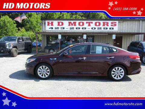 2016 Kia Optima for sale at HD MOTORS in Kingsport TN