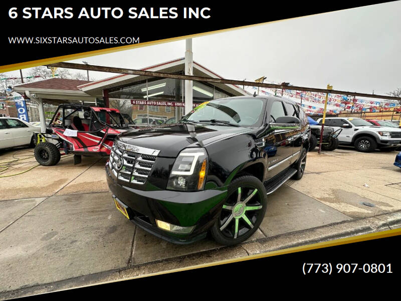 2008 Cadillac Escalade for sale at 6 STARS AUTO SALES INC in Chicago IL