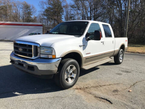 2004 Ford F-250 Super Duty for sale at Mid Atlantic Auto Sales Network LLC in Summerfield NC