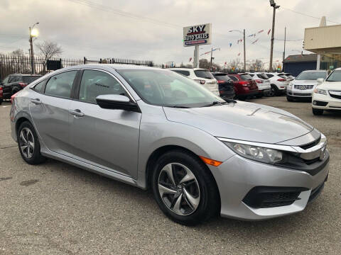 2016 Honda Civic for sale at SKY AUTO SALES in Detroit MI