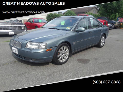 2002 Volvo S80 for sale at GREAT MEADOWS AUTO SALES in Great Meadows NJ