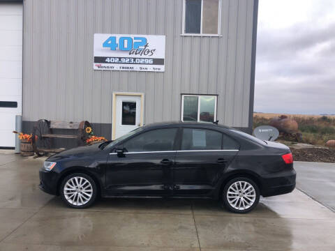2013 Volkswagen Jetta for sale at 402 Autos in Lindsay NE