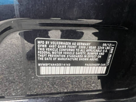 2013 Volkswagen CC Sport PZEV