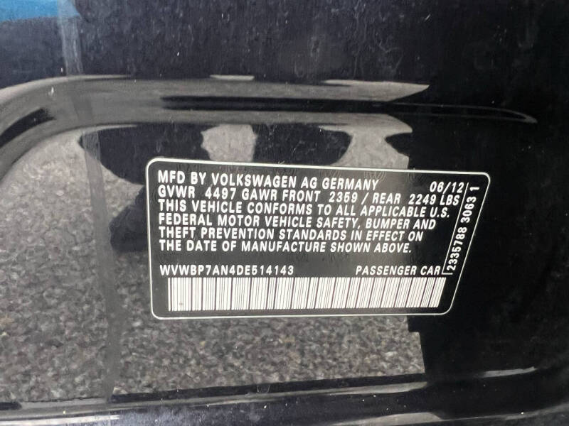 2013 Volkswagen CC Sport PZEV