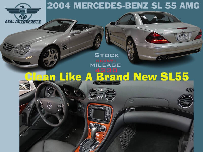 2004 Mercedes-Benz SL-Class for sale at ASAL AUTOSPORTS in Corona CA