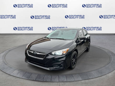 2019 Subaru Impreza for sale at SOUTHFIELD QUALITY CARS in Detroit MI