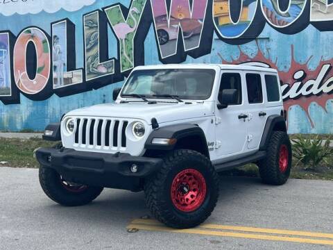 2021 Jeep Wrangler Unlimited for sale at Palermo Motors in Hollywood FL