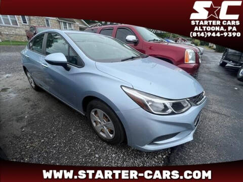 2017 Chevrolet Cruze for sale at Starter Cars in Altoona PA