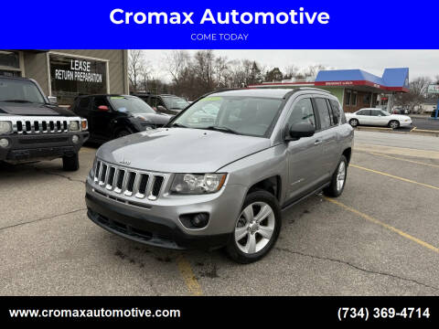 2017 Jeep Compass for sale at Cromax Automotive in Ann Arbor MI