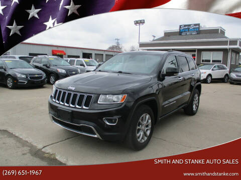 2014 Jeep Grand Cherokee for sale at Smith and Stanke Auto Sales in Sturgis MI
