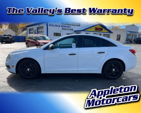 2016 Chevrolet Cruze Limited for sale at Appleton Motorcars Sales & Service in Appleton WI