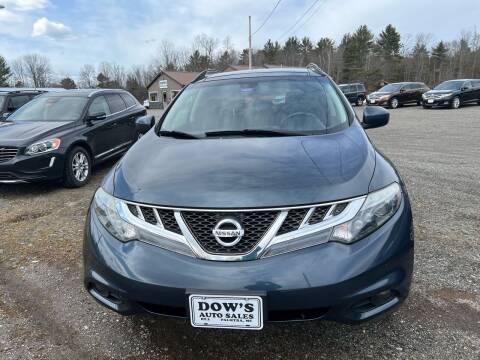 2014 Nissan Murano for sale at DOW'S AUTO SALES in Palmyra ME