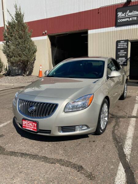 2013 Buick Regal for sale at Specialty Auto Wholesalers Inc in Eden Prairie MN