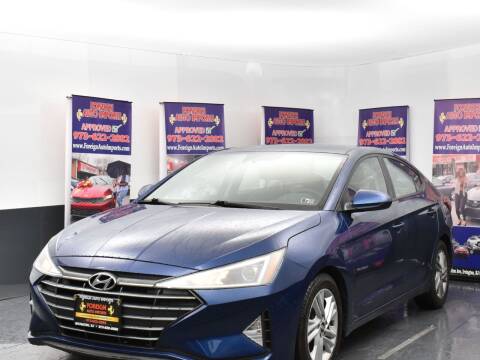 2020 Hyundai Elantra for sale at Foreign Auto Imports in Irvington NJ