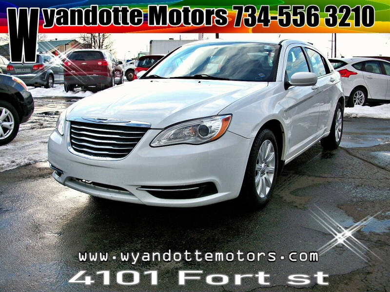 2012 Chrysler 200 for sale at Wyandotte Motors in Wyandotte MI