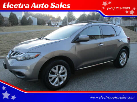 2012 Nissan Murano for sale at Electra Auto Sales in Johnston RI