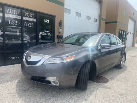 2010 Acura TL for sale at REDA AUTO PORT INC in Villa Park IL