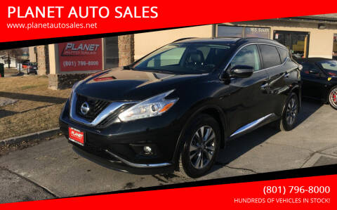 2017 Nissan Murano for sale at PLANET AUTO SALES in Lindon UT