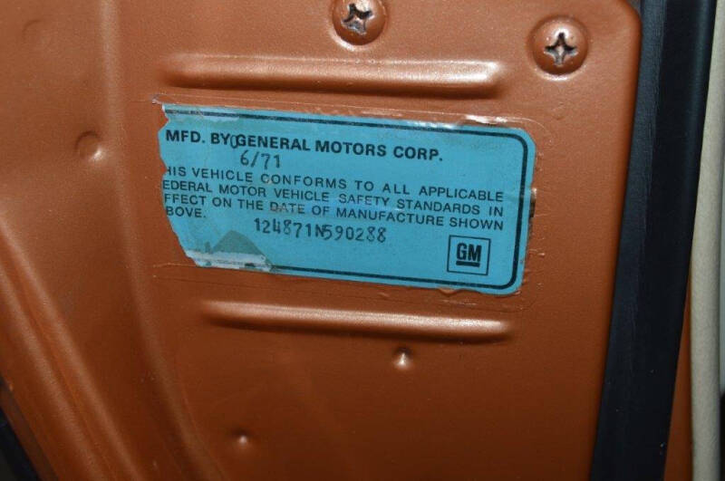 1971 Chevrolet Camaro