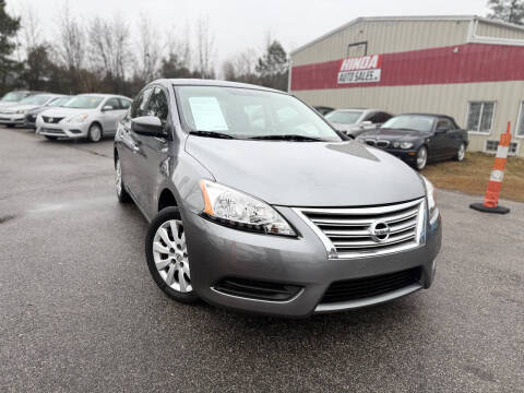 2015 Nissan Sentra for sale at Kinda Auto Sales Inc in Clayton NC