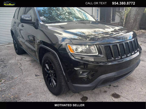 2015 Jeep Grand Cherokee for sale at The Autoblock in Fort Lauderdale FL