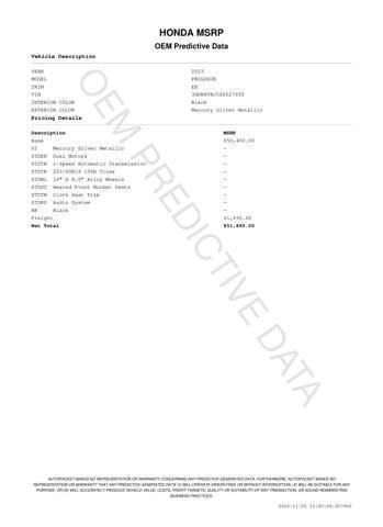 2025 Honda Prologue EX