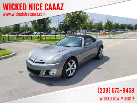 2007 Saturn SKY for sale at WICKED NICE CAAAZ in Cape Coral FL