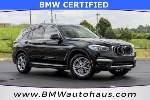 2021 BMW X3 for sale at Autohaus Group of St. Louis MO - 3015 South Hanley Road Lot in Saint Louis MO