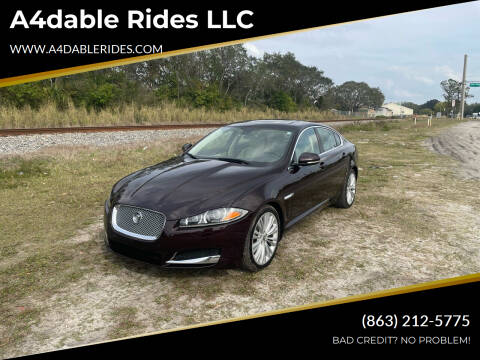 2012 Jaguar XF for sale at A4dable Rides LLC in Haines City FL