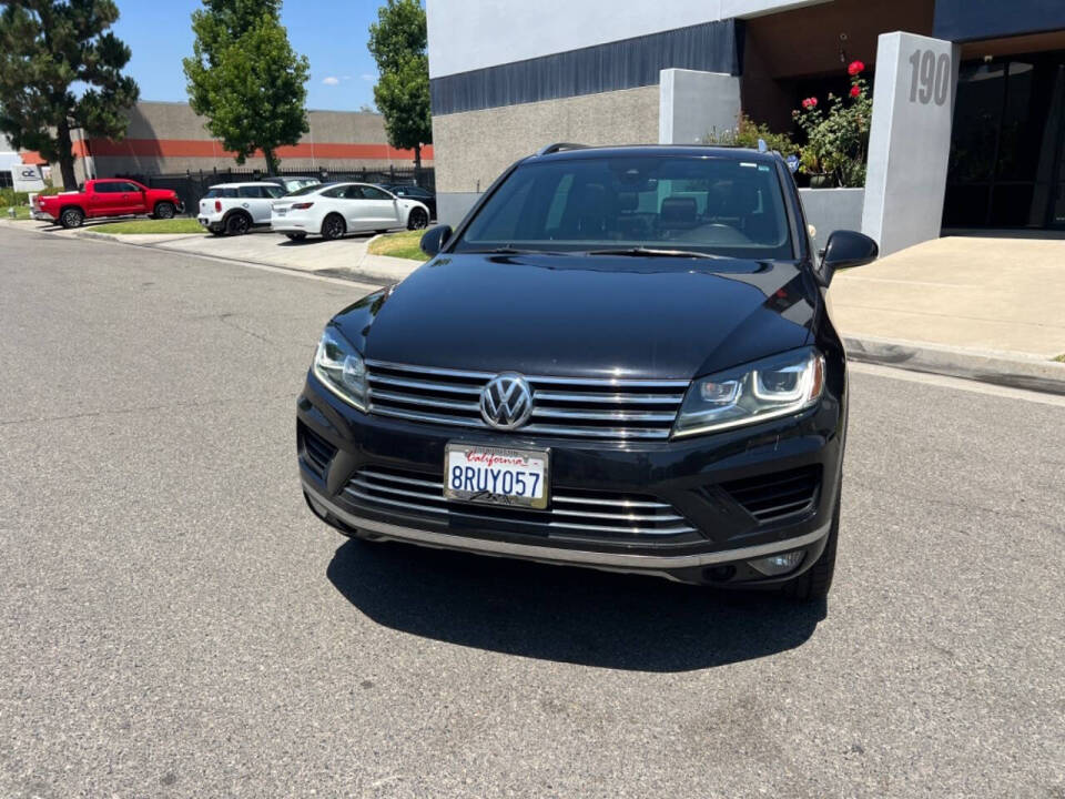 2017 Volkswagen Touareg for sale at ZRV AUTO INC in Brea, CA