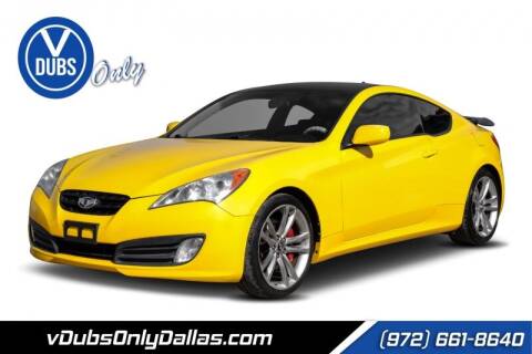 2012 Hyundai Genesis Coupe for sale at VDUBS ONLY in Plano TX