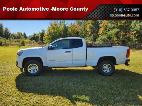 2017 Chevrolet Colorado for sale at Poole Automotive in Laurinburg NC