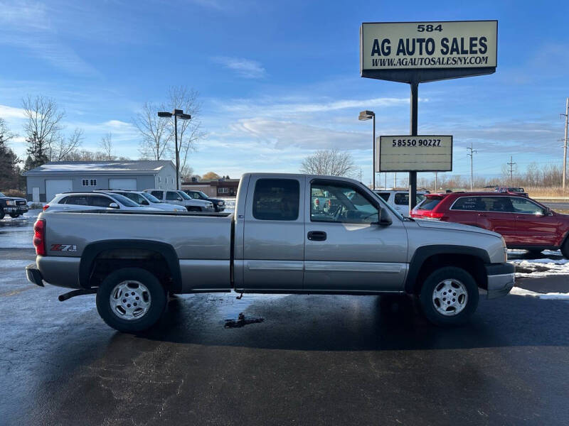 2003 Chevrolet Silverado 1500 for sale at AG Auto Sales in Ontario NY