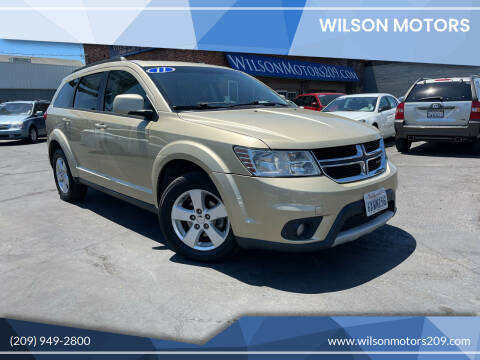 2011 Dodge Journey for sale at WILSON MOTORS in Stockton CA