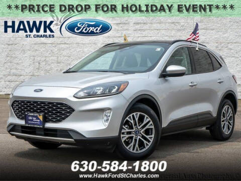 2020 Ford Escape for sale at Hawk Ford of St. Charles in Saint Charles IL